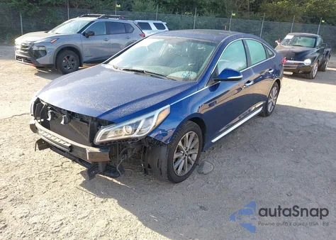 2017 Hyundai Sonata Limited z USA, uszkodzony, nr VIN 5NPE34AF0HH477954